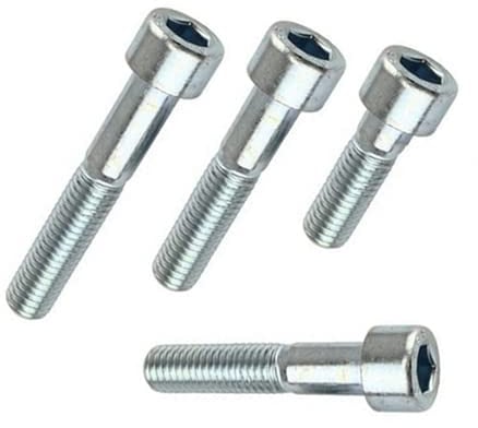 Generisch Innensechskant-Zylinderschraube M5 x 120 mm, 1 Stück, Stahl 8.8, verzinkt, DIN 912 / ISO 4762, Rechtsgewinde, M5, 5 mm, 1.0 mm, Inbus, Innen- und Außenbereich