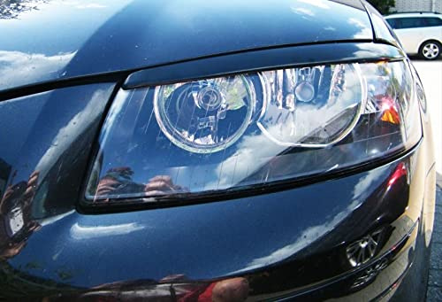 Augenbrauen Scheinwerferblenden Maske für Audi A3 Sportback 8P 2003-2013