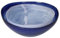 Keyhomestore - Juego de 2 cuencos de alabastro de color blanco y azul océano, diámetros de 30 y 26 cm, ideales como recipientes para alimentos como ensaladas y frutas. Ideal como regalo y ensaladera.