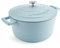 MasterClass Casserole Dish With Lid, Medium 4L/24 cm, Lightweight Cast Aluminium, Induction Hob And Oven Safe, Sky Blue