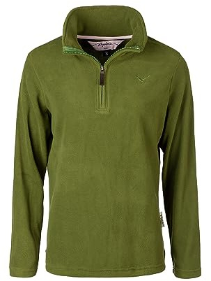 Rydale Ladies Kelk Micro Fleece Jacket Womens Super Soft Warm Jumper (as8, numeric, numeric_8, regular, regular, Moss)