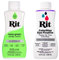 Rit Dye - Tinte líquido para tela de 8 onzas para ropa, decoración y manualidades, color verde neón con fijador de color