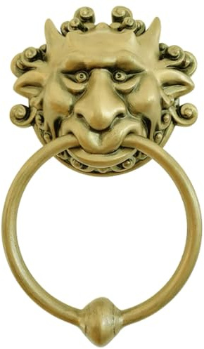 FROON Door Knocker Labyrinth Door Knocker Door Decor Dragon Head Wall Hanging Door Handle Resin Gothic Home Decor Door Knockers Decoration Home Decor