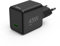 Hama Schnellladegerät (Ladegerät mit USB-C unterstützt Power Delivery und Qualcomm Quick Charge, 45 W, Super-Mini-Format 3,0 x 3,60 x 3,80 cm, GaN Charger, ideal für iPhone) schwarz