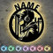 LED JUNGE Spiele- und Social-Media-Player Gaming Schild - Gamer Geschenkidee personalisiert Mit Name Wand Lampe - Zimmer Deko - Besondere Geschenke für Videospiel Fans