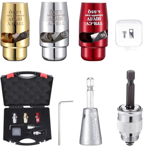 Mynoozi Electric Wire Stripping and Twisting Tool for Drill - Professional Stripper Set 2.5/4/6m㎡ (9-14 AWG) - 7PCS