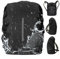K&F Concept Regenschutz Rucksack(15-25L) mit Reflexstreifen, wasserdichte Regenhülle Regen Abdeckung für Digitalkamera Kamerarucksack, Rucksack Cover für Wandern, Camping, Radfahren