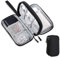 DWFEYOI Anywest Double Couche Sac de Rangement Câble, Électronique Pochette Câble de Voyage, Tech Pouch de USB Câbles, Chargeur, Carte SD,rangement cable,organisateur de cable,pochette voyage