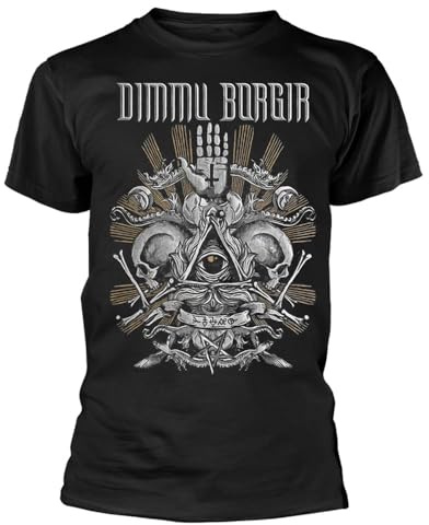 Plastichead Dimmu Borgir Life is The Trial T Shirt M Black