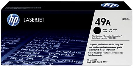 HP Original Q5949A / 49A, Premium Drucker-Kartusche, Schwarz, 2500 Seiten
