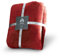 Irisette 8900-61 Castel Uni Kuscheldecke, 150 x 200 cm, rot
