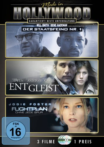 Made in Hollywood - Der Staatsfeind Nr. 1/Entgleist/Flightplan [3 DVDs]