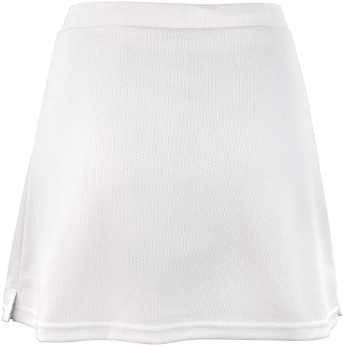 Spiro Ladies/Womens Windproof Quick Dry Sports Skort (2XL) (White)