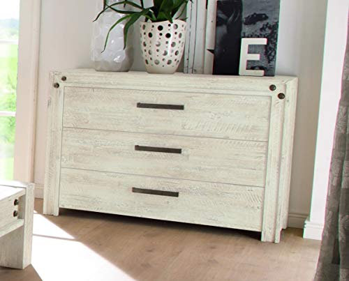 HASENA Rivera Kommode Akazie vintage white