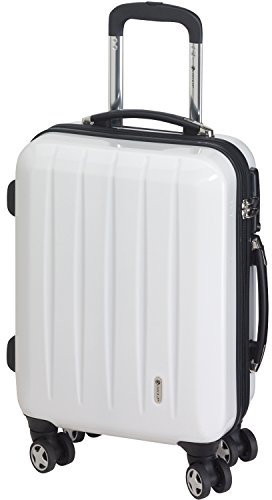 CHECK.IN London 4-Rad Kabinentrolley 55 cm weiß