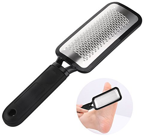 JIAHAO - Juego de 2 limas de pedicura para pies de piel agrietada para eliminar callos y callos