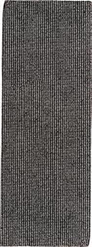 kwb Gitterleinen Schleif-Papier Schleifgitter-Scheibe für Nass- und Trocken-Schliff, f. Schwing-Schleifer 93 x 230 K-80, aus Fiberglas, gelocht m. Klett, 5 Stk.