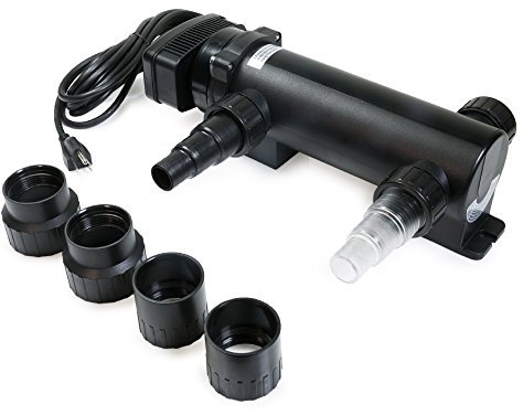 OXYFUL 18W Non Submersible UV Ultraviolet 14 Algues bactéries Virus Stérilisateur Lumière Clarificateur Lampe pour Aquarium Koi étang Poisson Réservoir