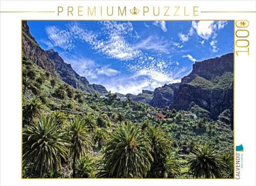 CALVENDO Puzzle Schlucht von Masca | 1000 Teile Lege-Größe 64 x 48 cm Foto-Puzzle für glückliche Stunden
