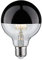 Paulmann 28677 LED Lampe Filament G95 6W Leuchtmittel Kopfspiegel Schwarz Chrom 2700K Warmweiß dimmbar E27