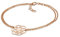 Materia Lebensblume Armband rosegold 925 Silber Armkette Damen vergoldet SA-74-Rose
