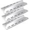 Universal Flavorizer Bar,44cm Brennerabdeckung,3 Pack Flammenblech Roststahl Ersatzteile für die Meisten Gasgrill,Coisien Heizplatte Zubehör für CharBroil,Kennedy,Roosevelt, Washington Modelle Grill.