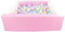 Velinda Soft play ball pit, home ball pit, indoor, outdoor, ball pit + 300 balls (Ball pit/balls colour: white, pink (pastel)/pink, blue, yellow (pastel))