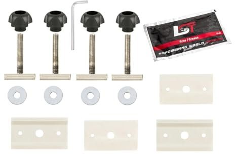 LST Profilschienen Gleiter 50 mm Schrauben Set Flexboard W639 W447