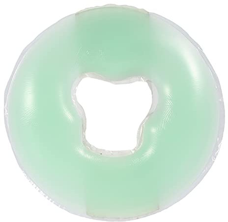 Wakects Silikon-Gel Gelkissen Gesicht Massageliege 4 Farben Wiederverwendbares Massage Gesicht Kissen Pad für Beauty Salon SPA 30 x 1,8 cm (Hellgrün)