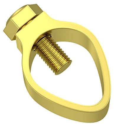 Nucraft Ø17.2mm Messing Erdungsklemme Verbinder für Blitzschutz Klemme Geeignet35-95mm²