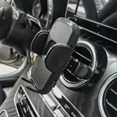 szyuchen Car Phone Holder Mount for Mercedes Benz GLC GLC300 C C300 E E350 A B 250 300 GLA GLA250 GLB GLB250 GLE 350 450 GLK GLE350 GLS CLA EQB 2016-2023 Circular Air Vent Accessories | for GLC300 C E A B Class E350 300 GLA GLB GLK 350 450 EQB EQS CLS G AMG Class A220 E300 Sprinter 2016-2024 Vent Accessories