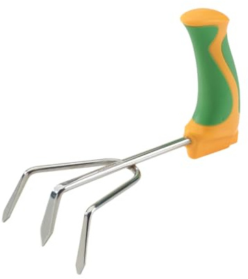 Easi-Grip® ergonomisches Gartenwerkzeug für eingeschränkte Personen, die im Garten Arbeiten möchten - in verschiedenen Ausführung und Längen - Gartenarbeit, Hochbeet (kurz, Kultivator)