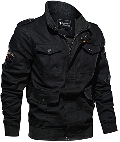 Lederjacken für Herren mit Pelz Bikerjacke Herren Leder schwarz Baseball Jacke Herren lederärmel Leder Trenchcoat Herren lang Motorradjacke Leder Bikerjacke Herren Kunstleder