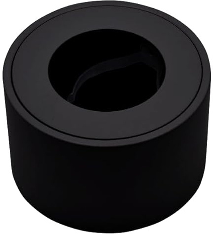 McShine Aufbaurahmen für LED Strahler | KL-44 | rund, D80mm H50mm, IP44 Aufbaurahmen unterbau Decken Spots Rahmen schwarz