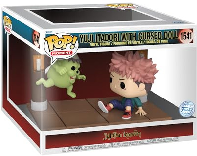 Funko POP! Moment: Jujutsu Kaisen - Itadori & Cursed Doll - Vinyl-Sammelfigur - Geschenkidee - Offizielle Handelswaren - Spielzeug Für Kinder und Erwachsene - Anime Fans - Modellfigur Für Sammler