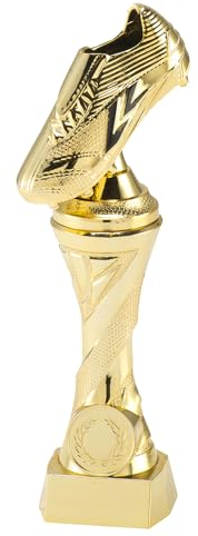 Larius Trophée de football - Chaussure dorée (sans texte au choix, L)
