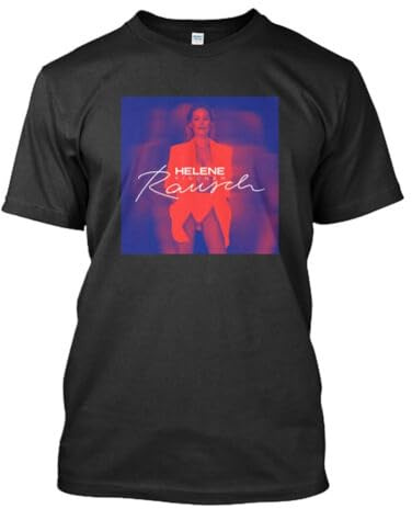 Helene Fischer Rausch Tour Live Singer Gildan T-Shirt Size S-XL BlackMedium