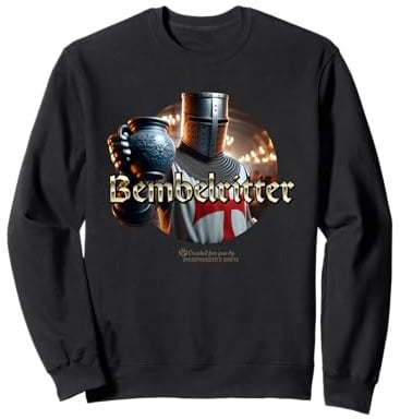 Äppelwoi Tempelritter mit Bembel mit Äppelwoi Sweatshirt