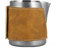 for Pro ' Must Have Heat Resistant Grip Milk Frothing Pitcher Cup with Leather Sheath (Sliver 500ml)
