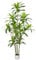 mcc direct Artificial Agave Tree, 200cm Tall Large Decorative Artificial Plant with Plastic Planter and Artificial Moss for House Bedroom Office Garden Store Decoration