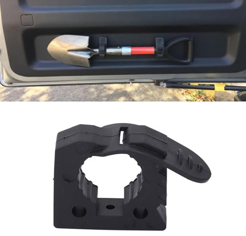 Schaufelhalter Gummi -Klemmen -Montage -Halterung für LKWs ATV UTV, Schnellfreisetzungswand, Werkzeugorganisator mit Schaufelhalterung für 3~4 Cm Werkzeuge
