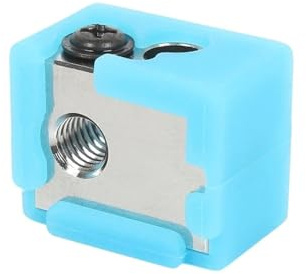 NV6 Heizblock Aluminium Heizblock E3D V6 Heizblock J-Kopf Extruder HotEnd Silikonsocke for 3D-Druckerteile(Brass Block Sock)