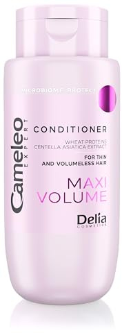 Cameleo Expert – Maxi Volume – Conditioner for Hair Lacking Volume – Lifts, Strengthens, Hydrates, Smooths & Reduces Frizz – Centella Asiatica, HydroScalp & Wheat Proteins – 300 ml