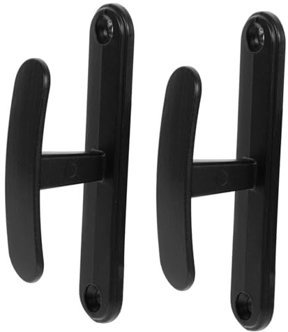 Gatuida 2 pièces Crochets Muraux sans Perçage Alliage Aluminium Crochets Décoratifs pour Rideaux Porte-vêtements et Embrasses Lot de Fixation Pratique pour Intérieur et Salle de Bain