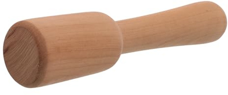 Veemoon Sauerkraut Kimchi Stopfer 19,4cm mit Sicherer Anwendung für Gemüsefermentation und Manuelles Zerkleinern in Einmachgläsern