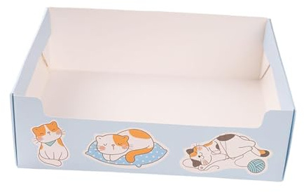 PUXZYAX Lettiera da viaggio per gatti, lettiera usa e getta per gatti, per, per aperta, compagno per proprietari di animali domestici, toilette da viaggio impermeabile per