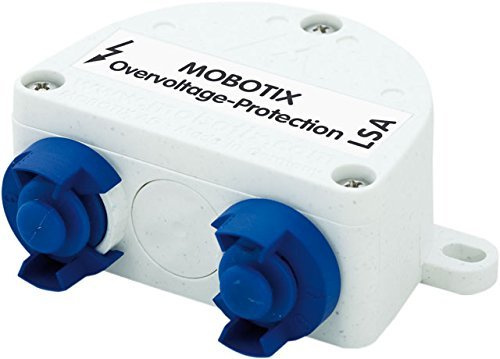 Mobotix Protection-Box-LSA Überspannungsschutz Videoüberwachungssystem schwarz/weiß