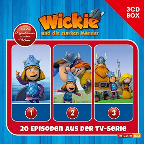 Wickie (CGI) / Wickie (CGI) - 3CD Hörspielbox Vol. 1: 20 Episoden aus der TV-Serie (Studio 100)