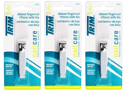 Coupez NAILCLIP Deluxe Taille EA Deluxe Ongle Clipper avec fichier 15000 1 CT