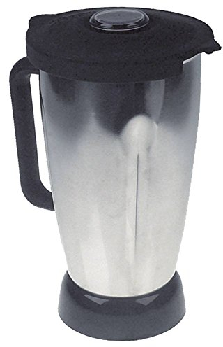 Vaso mezclador para batidora Sirman ORIONE CE, Cookmax 721004 para batidora completo de acero inoxidable, 2000 ml